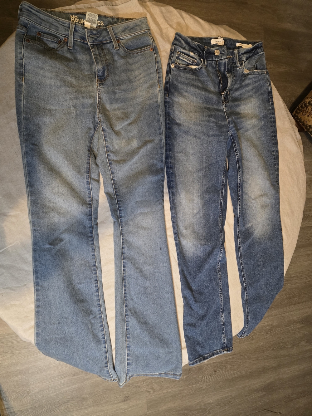 No Boundaries Light Blue Men's Bootcut Jeans